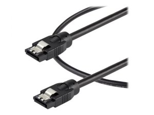 Startech SATRD60CM 0.6 M Round Sata Cable - Latching Connectors - 6gbs