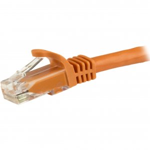 Startech N6PATC3MOR .com 3m Orange Cat6  Cat 6 Snagless Patch Cable