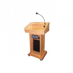 Amplivox SN3900-OK Ada Lectern With Power Lift