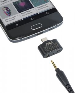 Syba SD-AUD20223 Accessory Sd-aud20223 96khz 24b Dac Usb Type-c To 3.5