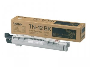 Original Brother TN12BK Tn-12bk Toner Cartridge Black 9000 Pages