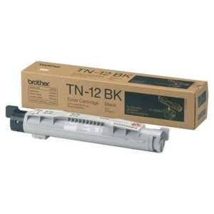 Original Brother TN12BK Tn-12bk Toner Cartridge Black 9000 Pages