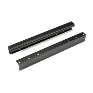 Black EC24LR Elite  Cabinet 24inw Ladder Rack Bracket