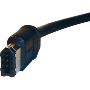 Cru 7380-0000-11 Cable-11: Firewire 9-6 (800-400), Length 1m, Black