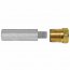 Tecnoseal CW52057 E1 Pencil Zinc Wbrass Cap