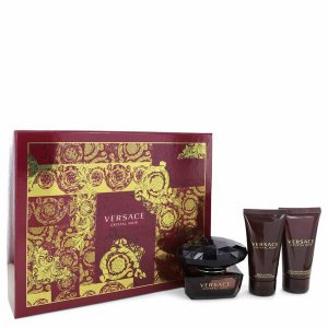 Versace 539062 Crystal Noir Gift Set - 1.7 Oz Eau De Toilette Spray + 