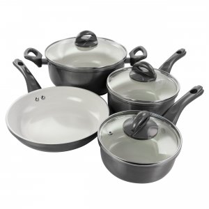 Gibson 127765.07 Home Hestonville 7 Piece Aluminum Nonstick Cookware S