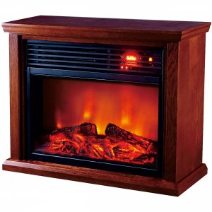 Optimus H-8261 Fireplace Infrared Heater With Remote, Led Display