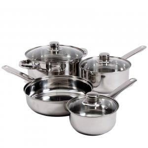 Gibson 68166.07 Home Landon 7-piece Stainless Steel Cookware Set