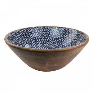 Thirstystone ELM-1494625-2 Large Mango Wood Serving Bowl 160oz