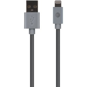 At LC10-GRY Att Charge  Sync Usb Cable With Lightning Connector44; 10f