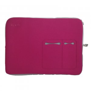 Iluv IBG2030PNK 17 Macbook Pro Sleeve - Pink