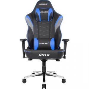 Akracing AK-MAX-BK/BL Furniture Ak-max-bkbl Master Series Max Gaming C