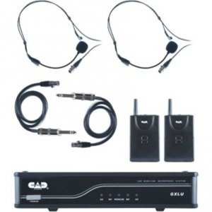 Cad GXLUBBK Uhf Dc Wireless Bp Mic Sys F-k