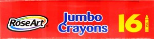 Larose 1020448 Crayon,jumbo,wsh,16pk,ast