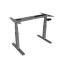 Loctek H3HS Height Adjustable Desk Frame, Silver