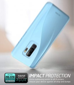 I G-S9P-LUNA-BLUE Not A Clunky Case, Slim Two Piece