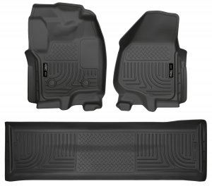 Husky 99711 Liners Front  2nd Seat Floor Liners (footwell Coverage)  1