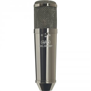 Cad GXL3000BP Mp Card. Condenser Mic Chrome