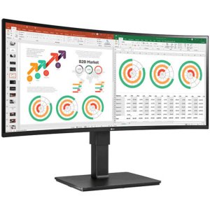 Lg 34BN77C-B Mn 34bn77c-b 34 3440x1440 Ips Curved 1000:1 2xhdmi Dp Spk