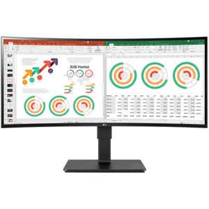 Lg 34BN77C-B Mn 34bn77c-b 34 3440x1440 Ips Curved 1000:1 2xhdmi Dp Spk