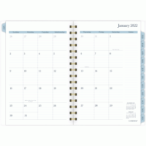 Mead 1570201 Planner,santiago,wm,sm