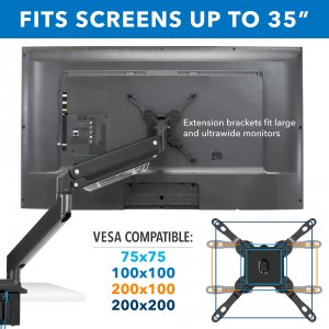 Relaunch MI-4772 Dual Monitor Mount