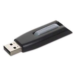 Verbatim 49172 16gb Store 'n' Go V3 Usb 3.0 Flash Drive - Gray - 16 Gb