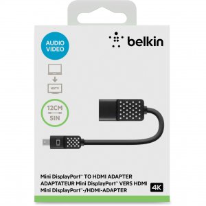 Belkin F2CD079BT Displayport Mini To Hdmi 4k     Adapt Retail Box