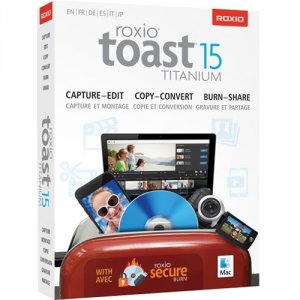 Corel RTOT15MLMBAM Roxio Toast Titanium 15 Ml Mini-box