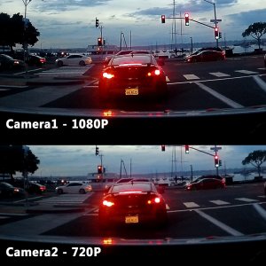 Idea Z1P Z-edge Dvr Dash Cam 150degree