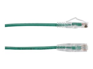 Black C6PC28-GN-20 Slim-net Cat6 250-mhz 28-awg Ethernet Patch Cable -