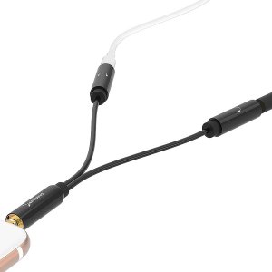 Sabrent CB-35X2 3.5mm Audio Stereo Y Splitter