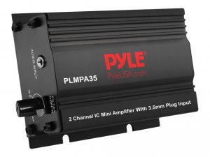 Pyle PLMPA35 300w Mini 2-channel Amplifier With 3.5mm Input