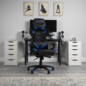 Ofm RSP-205-BLU Respawn Perform Mesh Back Gaming Chr Blu