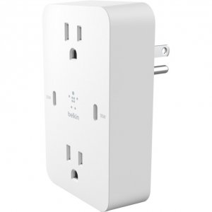 Belkin WCZ001DQWH Usb-c Pd Wall Plt 68w 2x Ac Wh