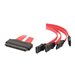 C2g 10248 - Sata  Sas Cable - 4-lane - 32 Pin 4i Multilane (f) To Sata