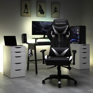 Ofm RSP-205-WHT Respawn Perform Mesh Back Gaming Chr Wht