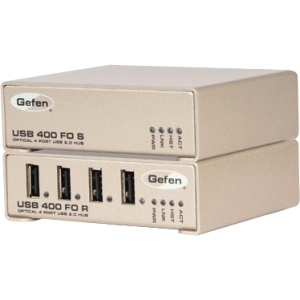 Gefen EXT-USB-400FON Optical 4 Port Usb 2.0 Hub