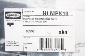 Hubbell HLMPK19 Nextframe Ladder Rack  Mounting Kit To Relay Rack