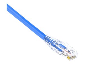 Weltron 90-C6CB-BL-001 1ft Blue Cat6 Snagless  Patch Cable