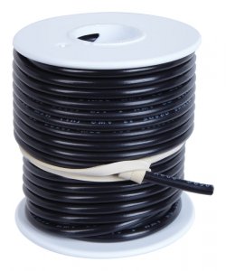 Ancor 180003 Black 18 Awg Tinned Copper Wire - 35'