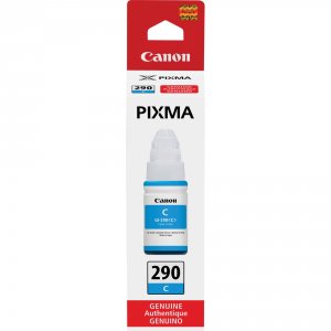 Original Canon CNM1596C001 Pixma Gi-290 Ink Bottle - Inkjet - Cyan - 7