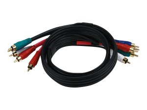 Monoprice 2182 Rca5 Component Videoaudio Coax Cable3ft