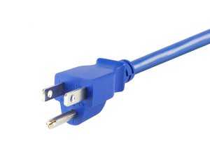 Monoprice 33557 1ft 18awg Blue Power Cord Cable