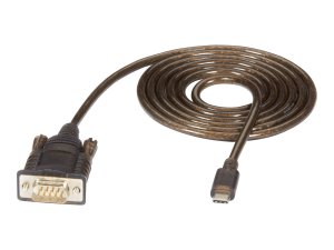 Black IC1103A Usb-c To Db9 Adapter