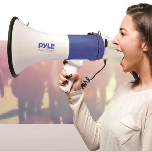 Pyle RA33185 Pro(r) Pmp59ir 50-watt Megaphone Bullhorn With Record, Si