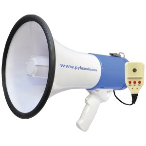 Pyle RA33185 Pro(r) Pmp59ir 50-watt Megaphone Bullhorn With Record, Si