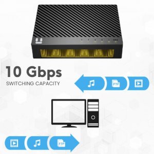 Netis ST3105GC Netis 5-port Gigabit Ethernet Switch For Desktop