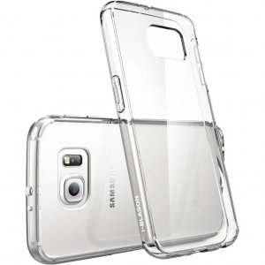 I S6-HALO-CLEAR Galaxy S6 Halo Hybrid Case - Clear